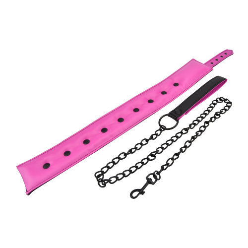 Bound to Please Padded Collar and Leash Set – Comfortable Bondage Kit