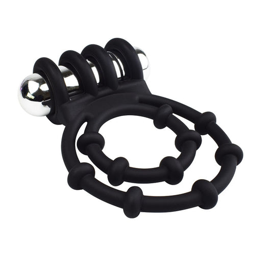 Rev-Rings Double Vibrating Cock Ring – Silicone Double Ring Vibrator