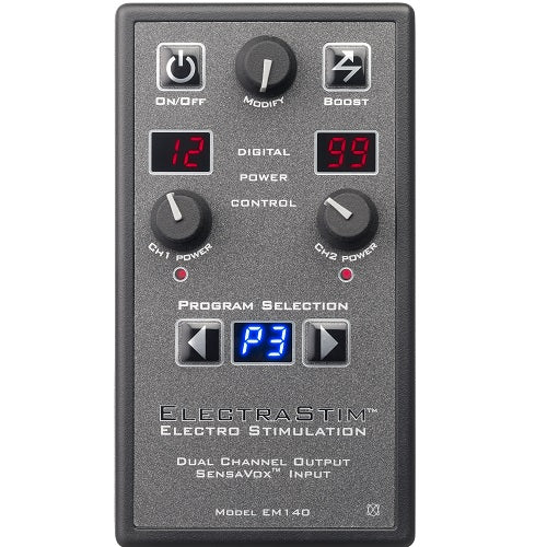 ElectraStim SensaVox – Advanced Dual-Channel Electro Sex Stimulator