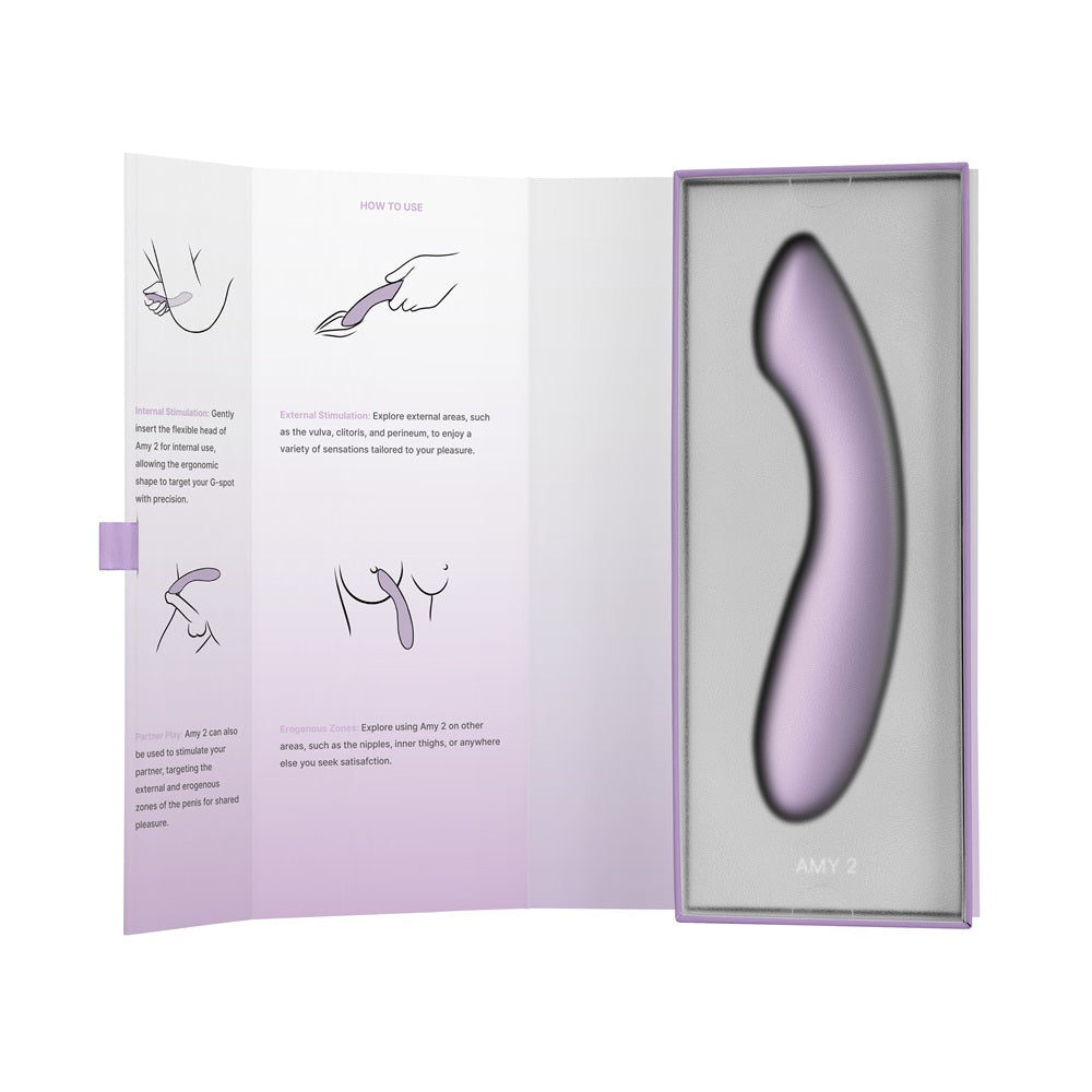 Svakom Amy 2 – Waterproof G-Spot and Clitoral Vibrator
