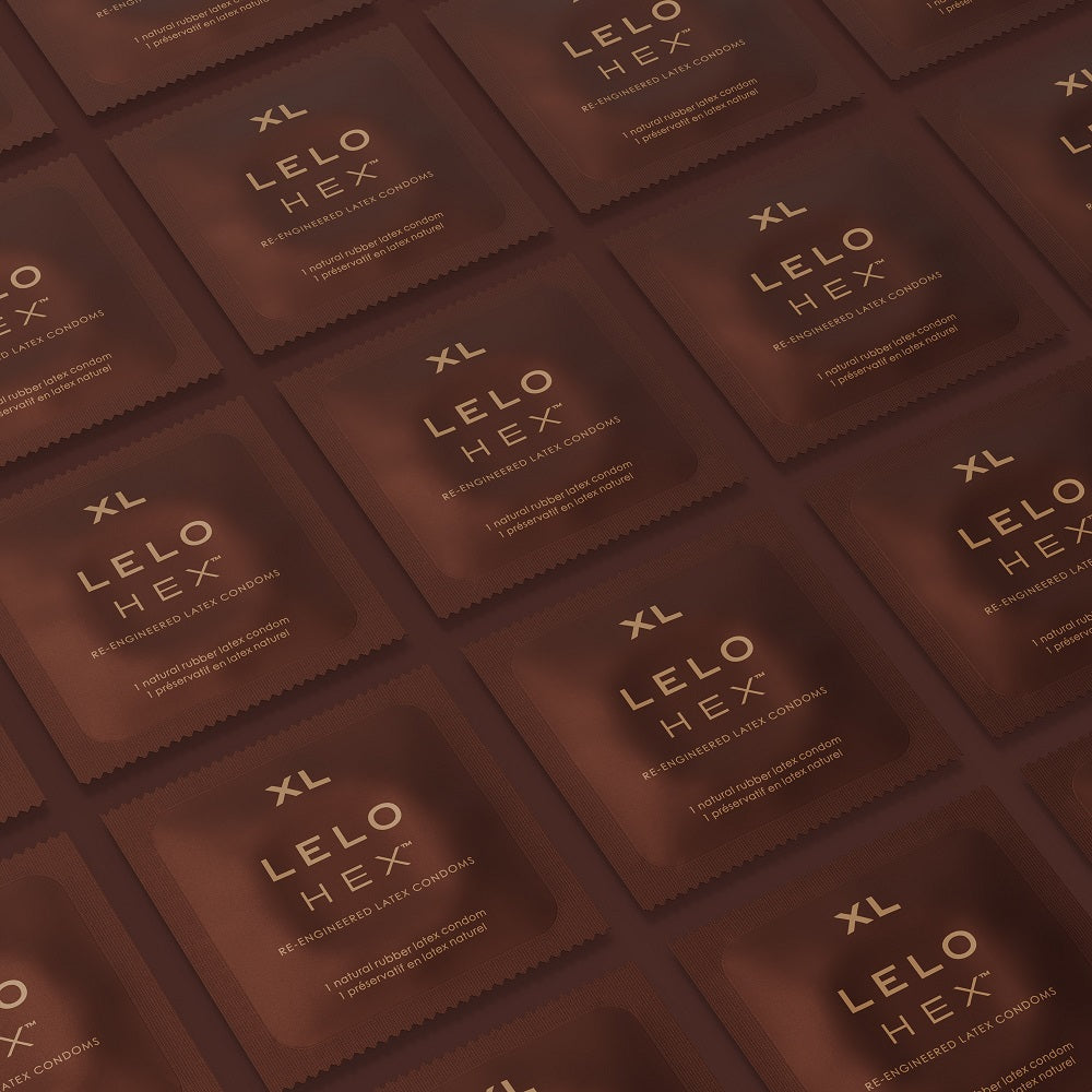 Lelo Hex Respect XL Condoms 36 Pack – Extra Thin Extra Strong Condoms
