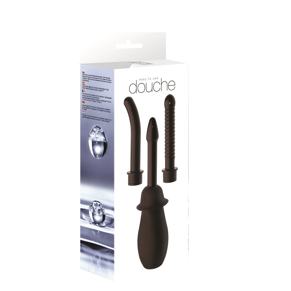 Douche Kit – Unisex Hygiene Douche Kit with Three Interchangeable Nozzles