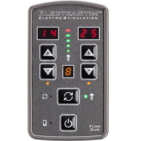 ElectraStim Flick Duo Stimulator – Electro Stimulation Controller Multi-Pack E-STIM TOYS