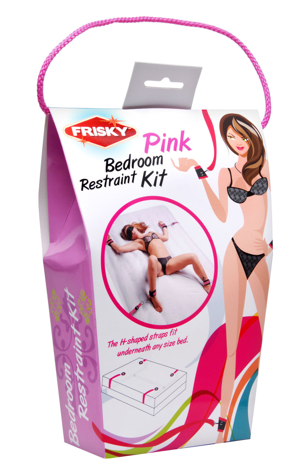 Bedroom Restraint Kit Pink for Unforgettable Intimate Play