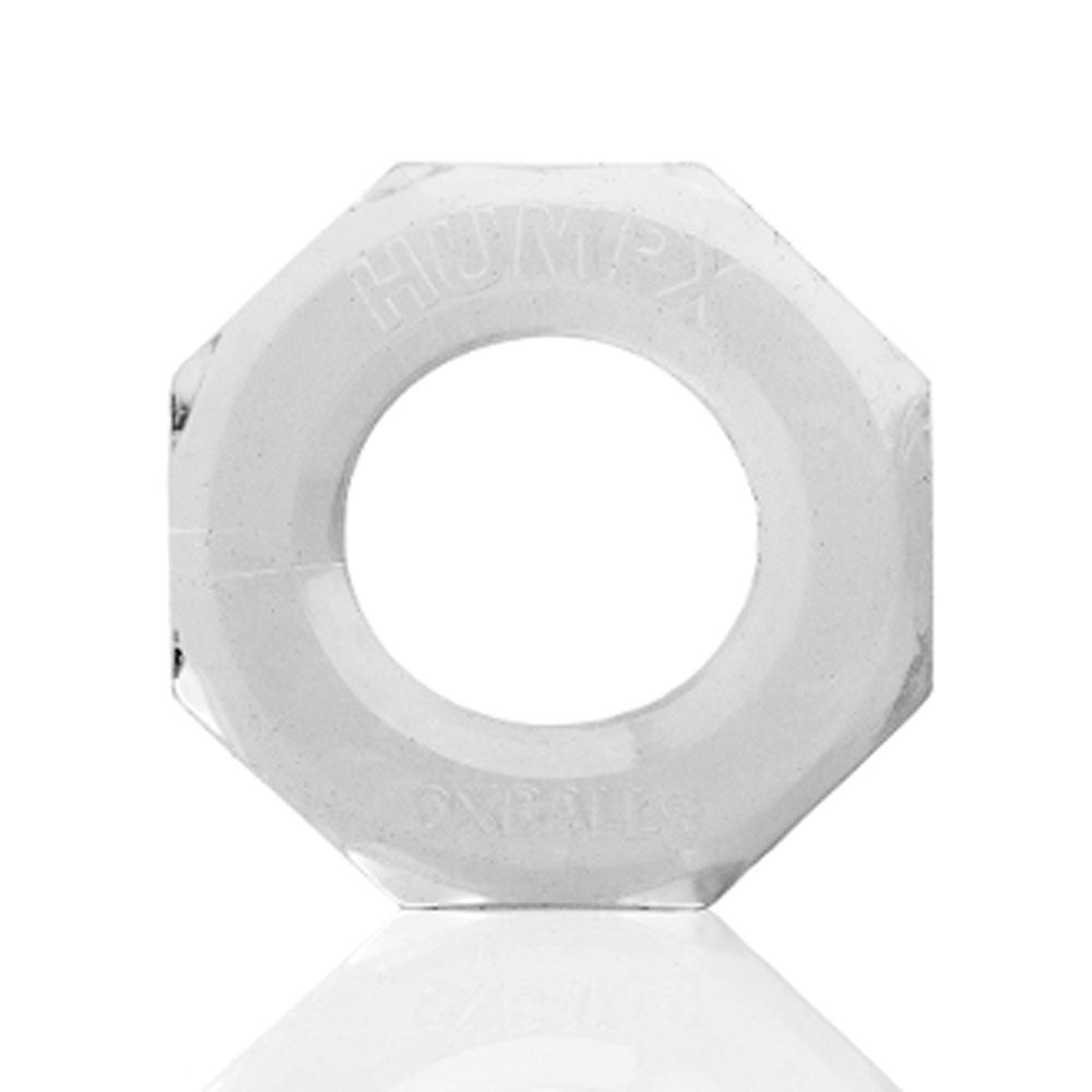 Oxballs Humpx Large Clear Flex TPR Comfortable Cock Ring