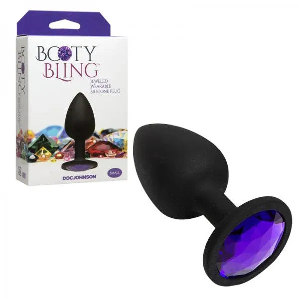 Booty Bling Small – Flared Base Silicone Butt Plug