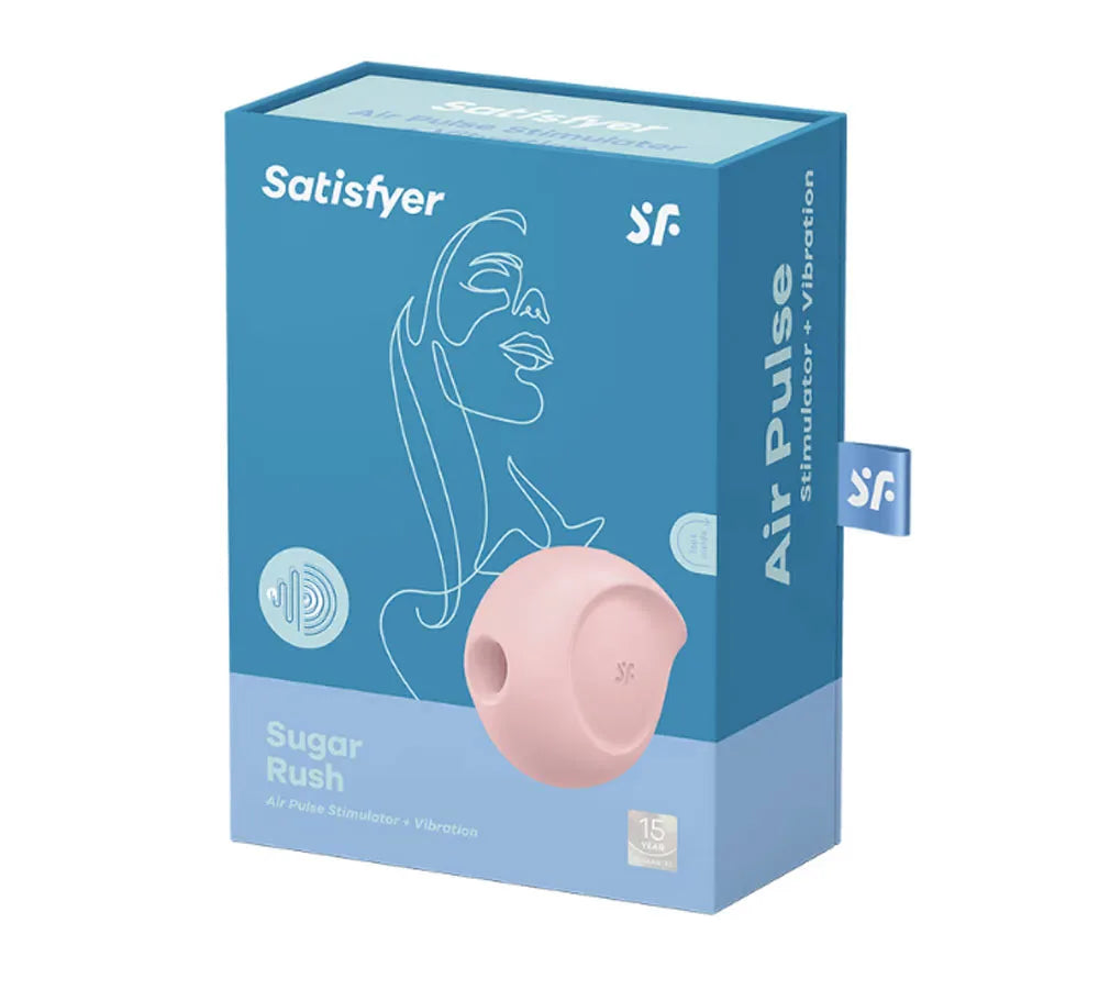 Satisfyer Sugar Rush – Air Pulse and Vibration Clitoral Stimulator