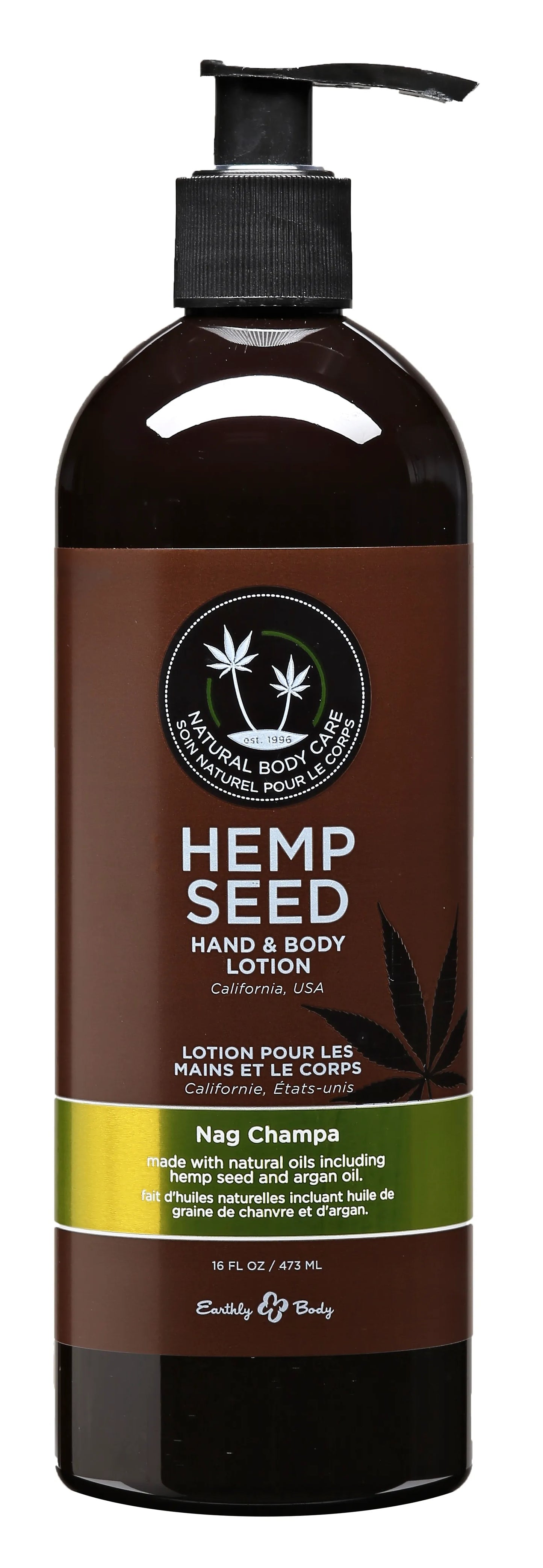 Hemp Seed Hand and Body Lotion 16 Fl Oz – Moisturizing Skin Lotion