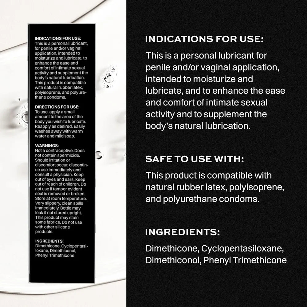 Wet Platinum Luxury Silicone Lubricant – Premium Long-Lasting Formula 128oz