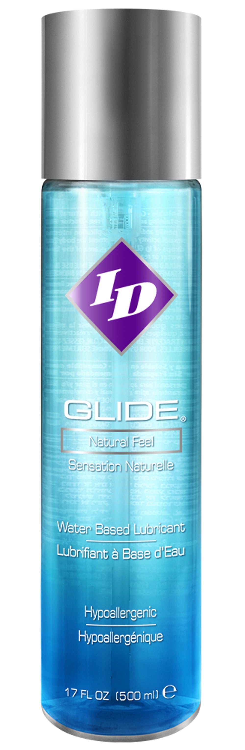 ID Glide Personal Lubricant 17 Ounce Smooth Long-Lasting Intimacy Gel