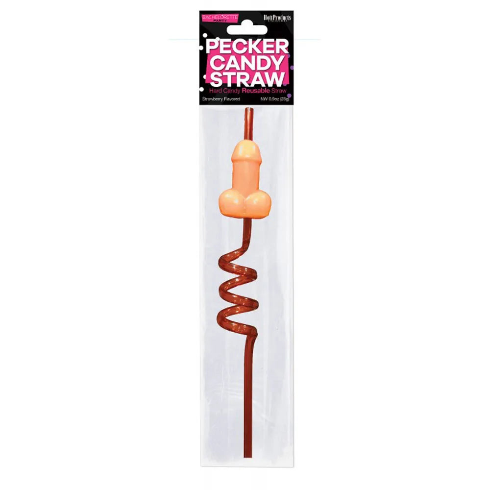 Pecker Straw Hard Sucker – 3.5 Inch Reusable Lollipop Straw