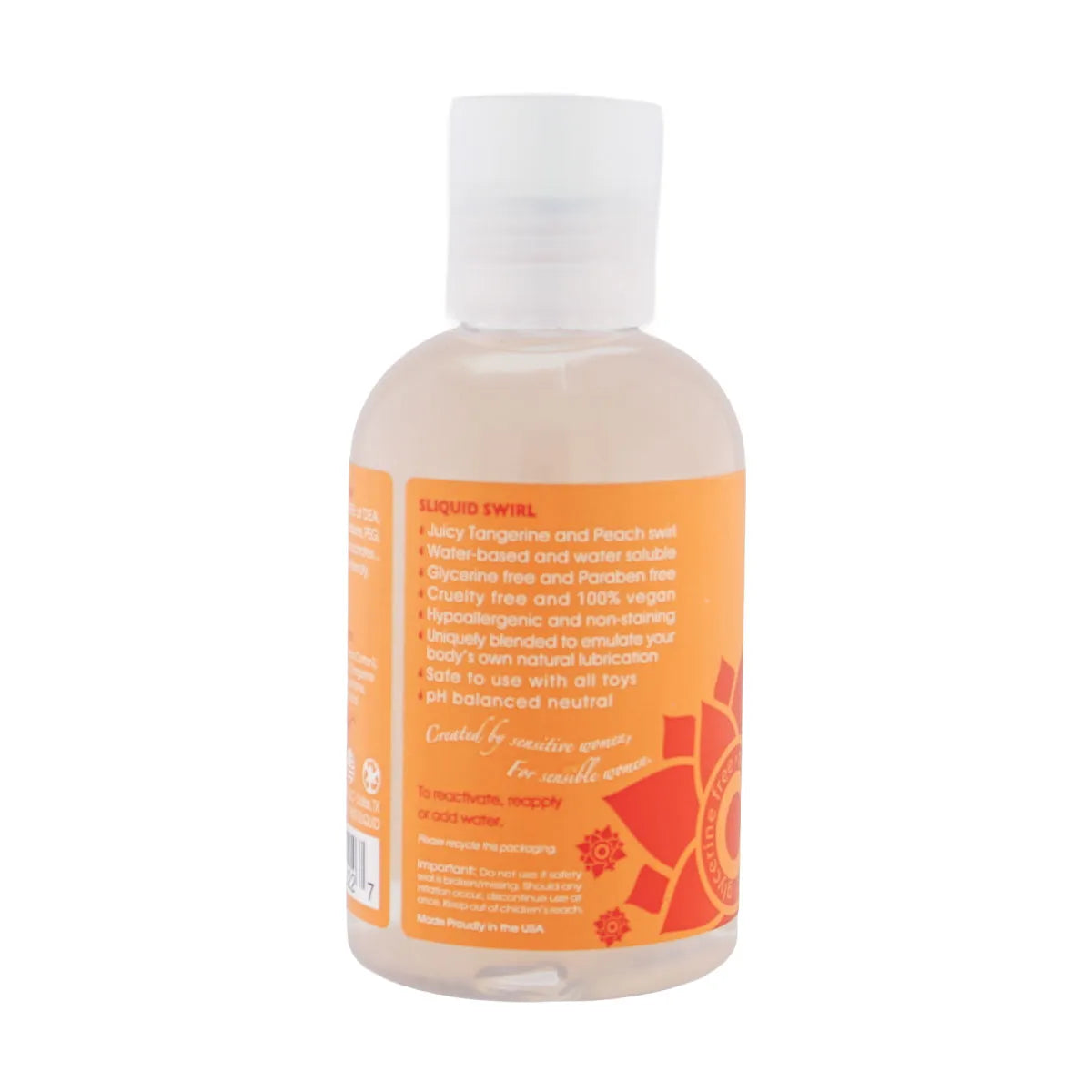 Sliquid Naturals Swirl – Flavored Water-Based Lubricant 4.2 Fl Oz
