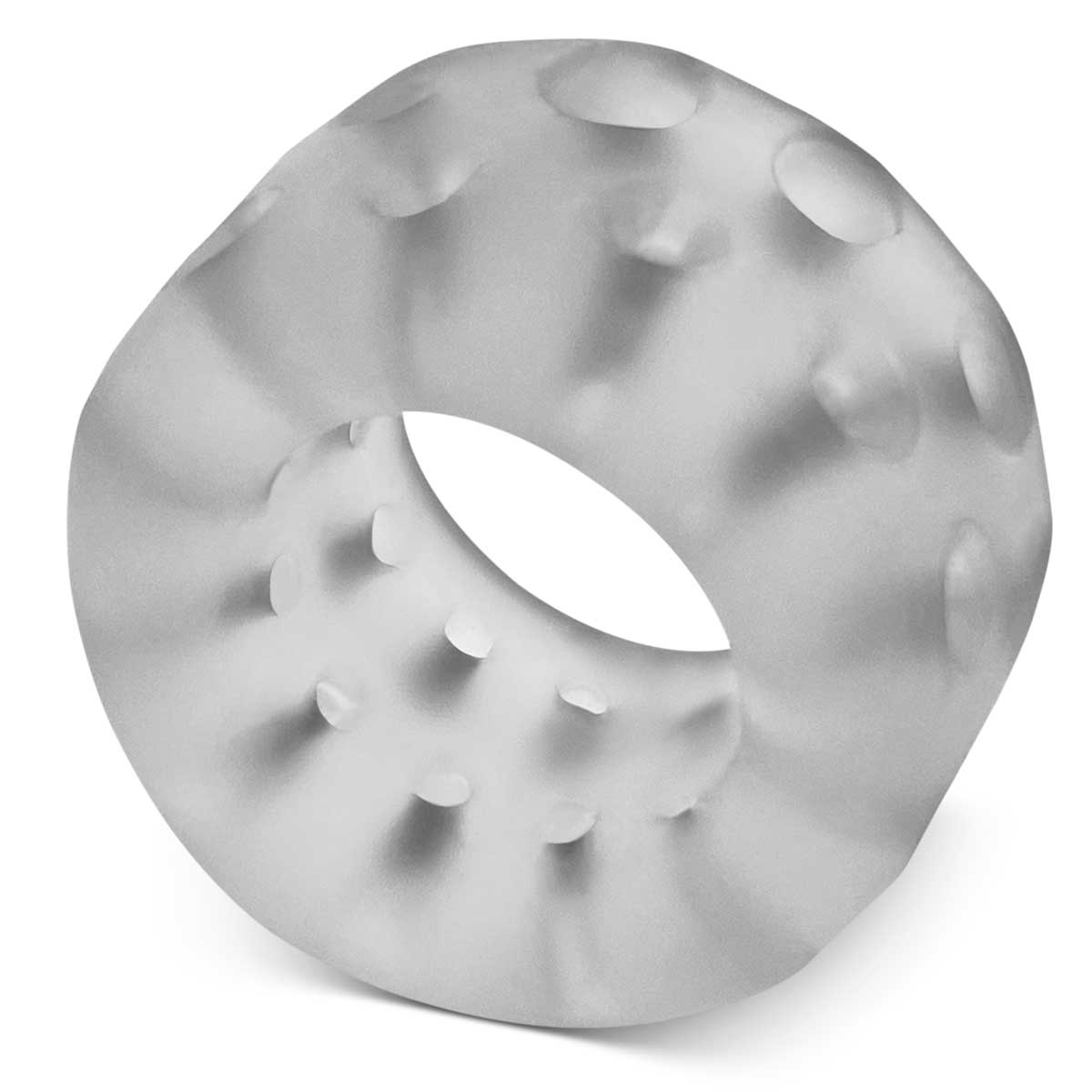 OxbBalls Airballs Air-Lite Ballstretcher Clear Ice Silicone Vented Medium