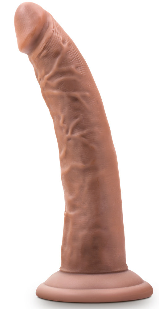 Blush Au Naturel Jack (Mocha) 7 Inch Bendable Realistic Dildo