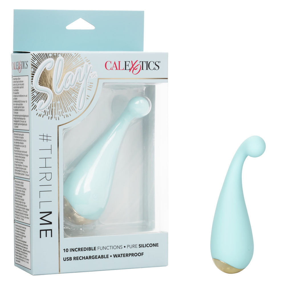 Slay Thrill Me – Compact Clitoral Vibrator with 10 Vibration Modes