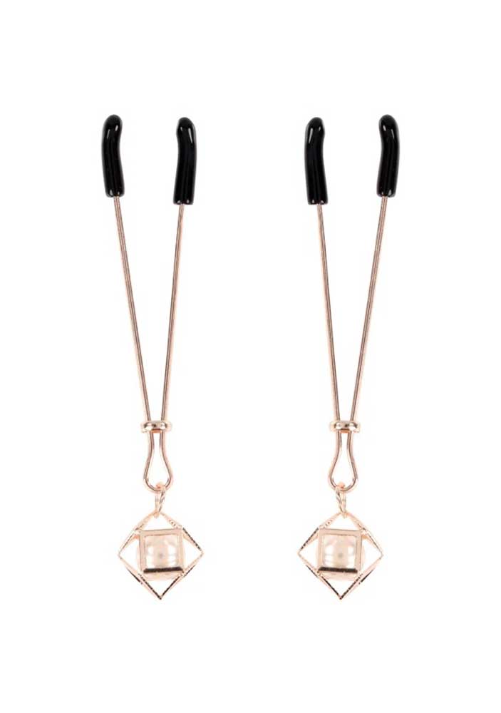 Sex & Mischief Brat Pearl Adjustable Nipple Clips – Set of 2 Clips