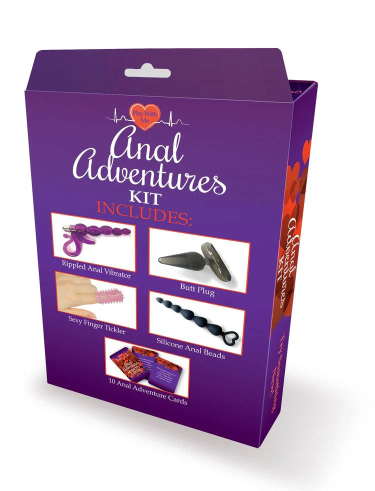 Play With Me Anal Adventures Kit – 6 Piece Anal Toy Set