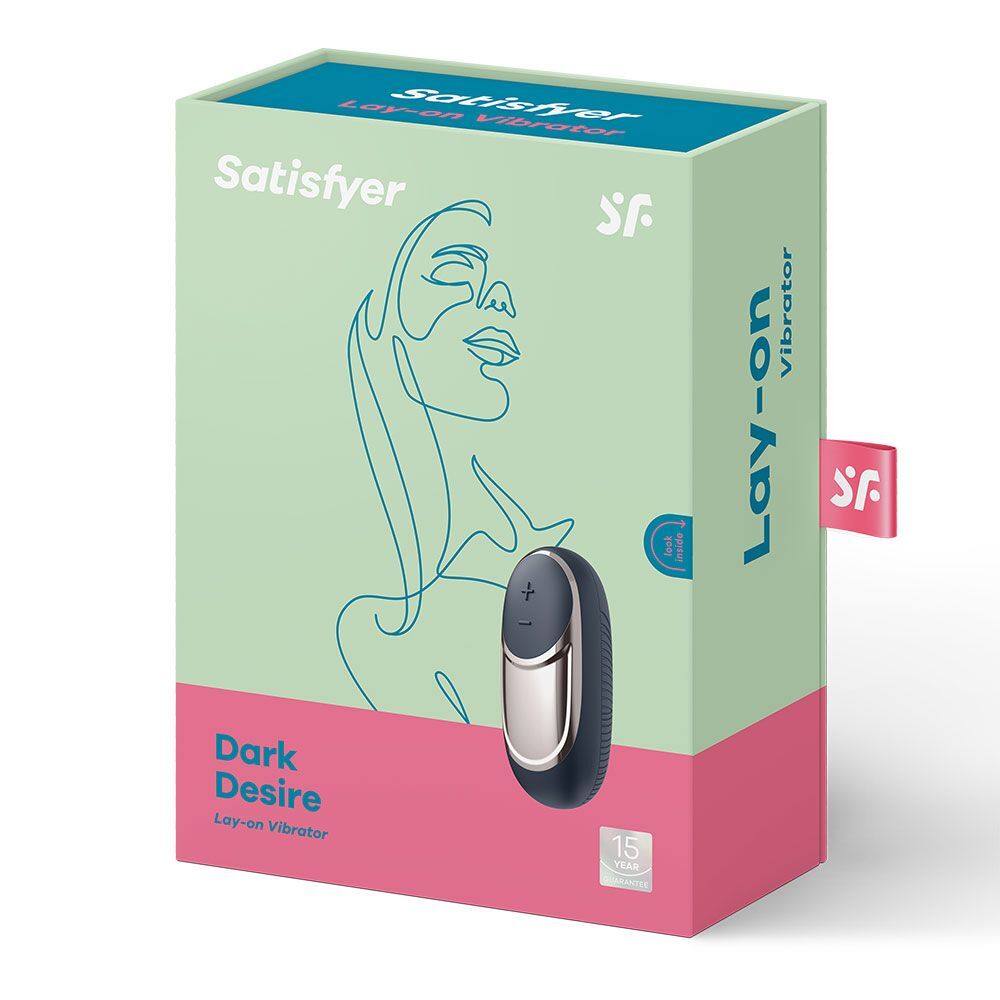 Satisfyer Layons Dark Desire Silicone Clitoral Massager
