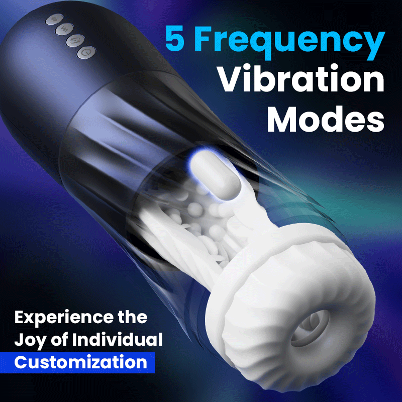 Dreamer - Glans and corona stimulation 3 Rotating 5 Thrusting 5 Vibrating Heating Male Stroker Masturbation Cup
