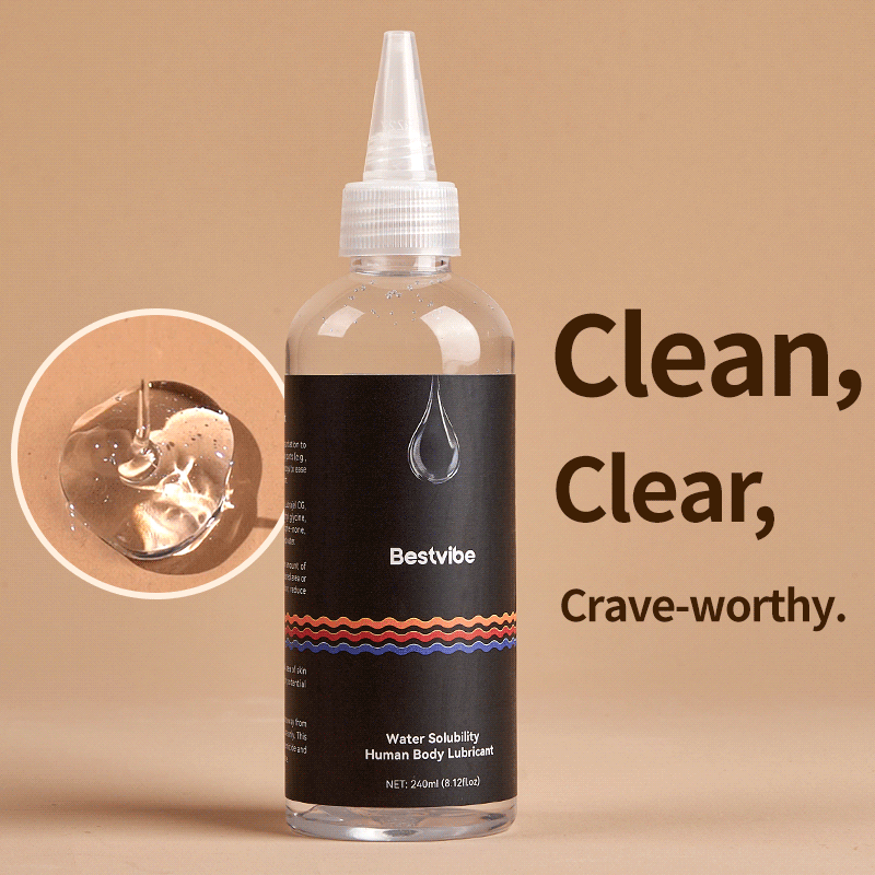Acmejoy X Bestvibe - 120ml Water-Based Lubricant Long-Lasting Personal Lube Toy-Safe & Condom Compatible Lube & Essential