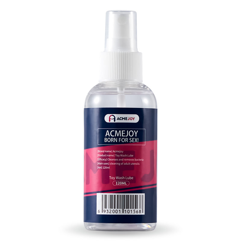 ACMEJOY - Toy Wash Water Vased Formula 120ML Lubricated & Washable Lube & Essential