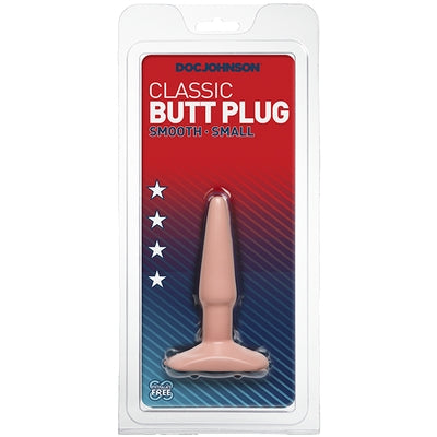 Doc Johnson Classic Small – 4 Inch Smooth Butt Plug