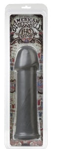 American Bombshell B-10 Torpedo (Gun Metal) – Large Anal Dildo