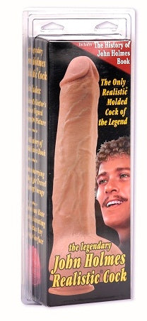 John Holmes Realistic Cock 9.5 Inch with Removable Vac-U-Lock Suction Cup – Dildo
