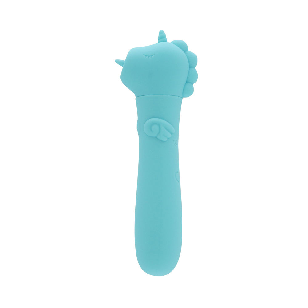 Karma Lilac Unihorn USB (Blue) – Compact Rechargeable Silicone Vibrating Bullet