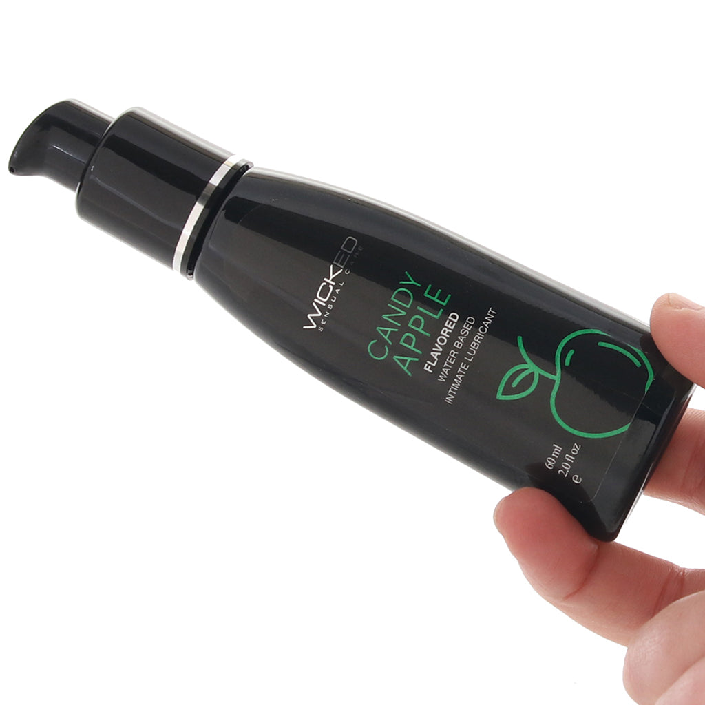 Aqua Flavored Lube 2oz/60ml in Candy Apple Lubes and Lotions > Flavored Sex Lubes