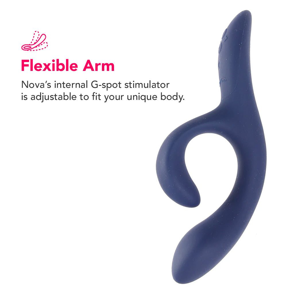 We-Vibe Nova 2 Rabbit Vibe in Midnight Blue Vibrators > Rabbit Vibrators