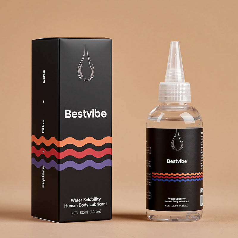 Acmejoy X Bestvibe - 120ml Water-Based Lubricant Long-Lasting Personal Lube Toy-Safe & Condom Compatible 120 ml Lube & Essential
