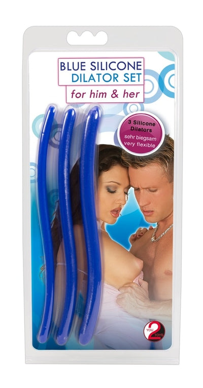 Silicone Dilator Set with Multiple Sizes and Colors