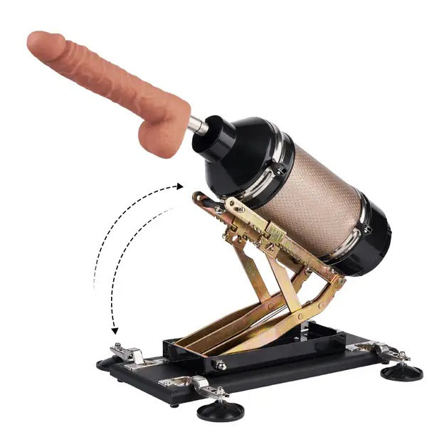 Acmejoy - Iron Titan 400 Strokes/Mins 5 IN 1 Accessories Dildo Sex Masturbation Machine Dildos