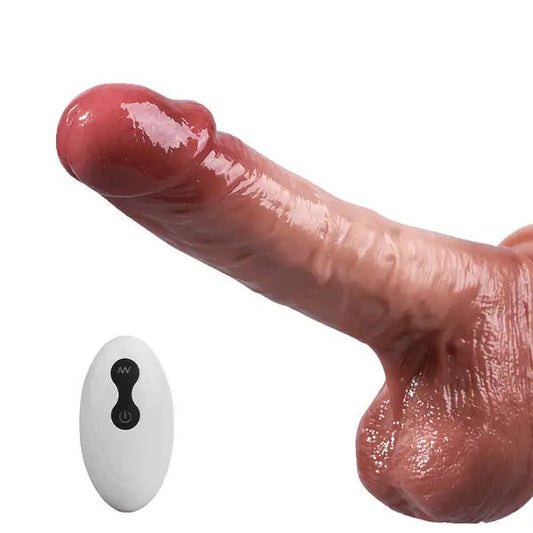 Acmejoy - UniFlex 8 Thrusting Heating G & P-spot Fun Dildo 7.87 in Dildos
