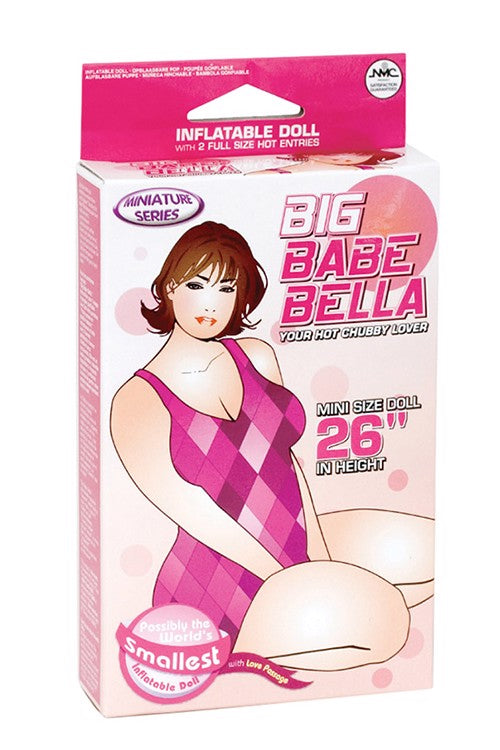 Big Babe Bella Mini Inflatable Love Doll 26 Inch Travel
