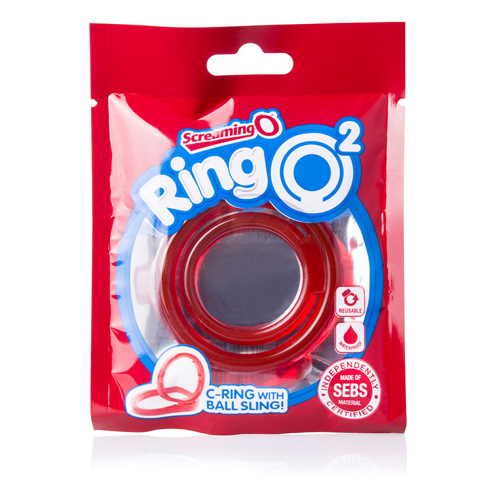 RingO 2 Dual Cock Ring – Penis Ring for Shaft and Testicles Isolation