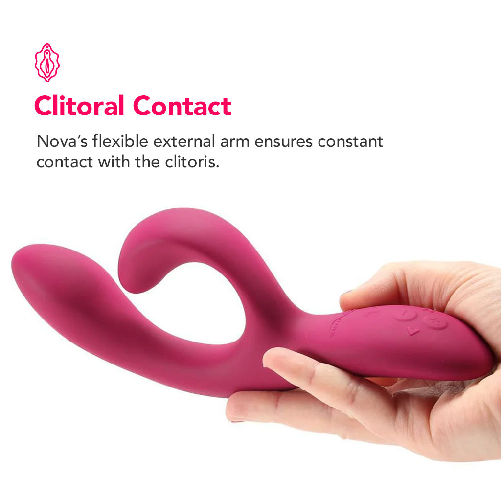We-Vibe Nova 2 Rabbit Vibe in Fuchsia Vibrators > Rabbit Vibrators