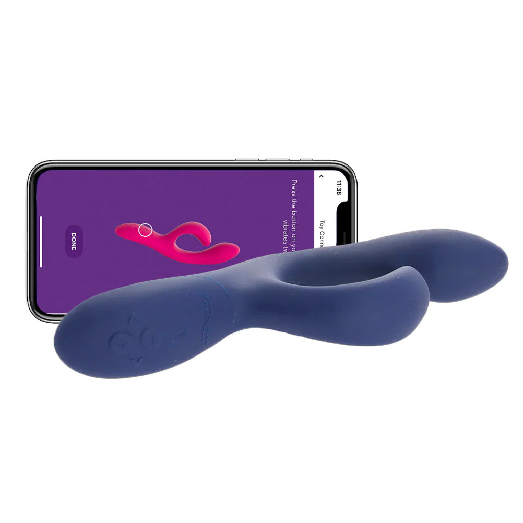 We-Vibe Nova 2 Rabbit Vibe in Midnight Blue Vibrators > Rabbit Vibrators