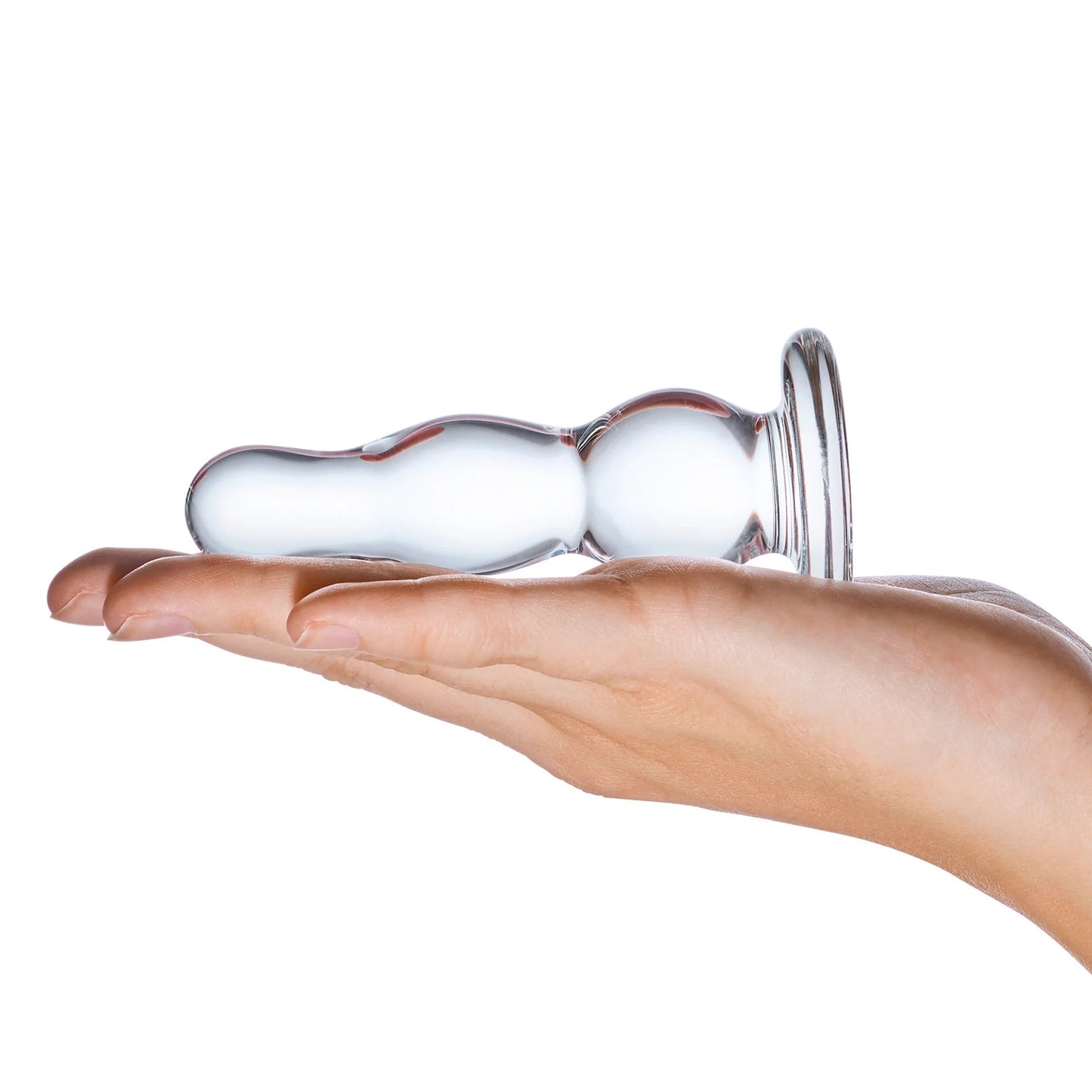 Glas 4 Inch Graduated Bulb Butt Plug
