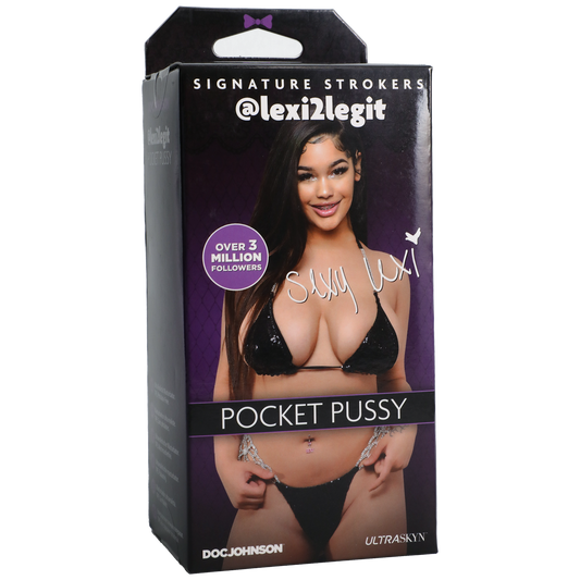 Signature Strokers Girls of Social Media Lexi2legit – Ultraskyn Pocket Pussy > Sex Toys For Men > Masturbators > Pornstar