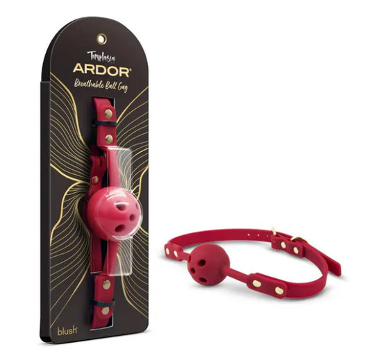 Temptasia Ardor – Breathable Silicone Ball Gag with Adjustable Strap