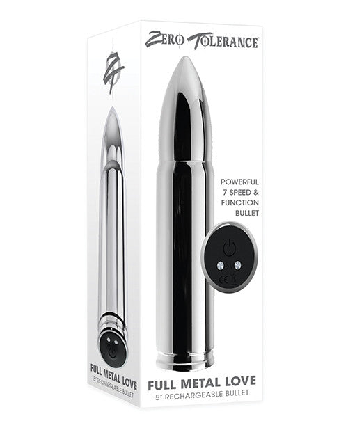 Full Metal (Silver) – Durable Metal Bullet