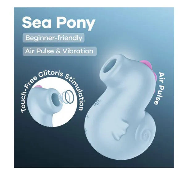 Satisfyer Sea Pony – Air Pulse and Vibrator with Dual Stimulation