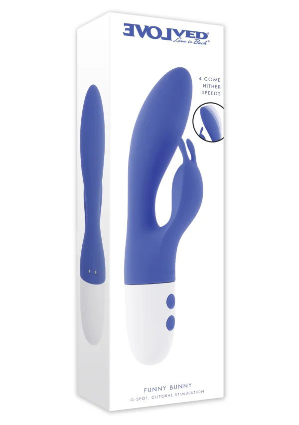 Evolved Funny Bunny – 20 cm USB Rechargeable Rabbit Vibrator