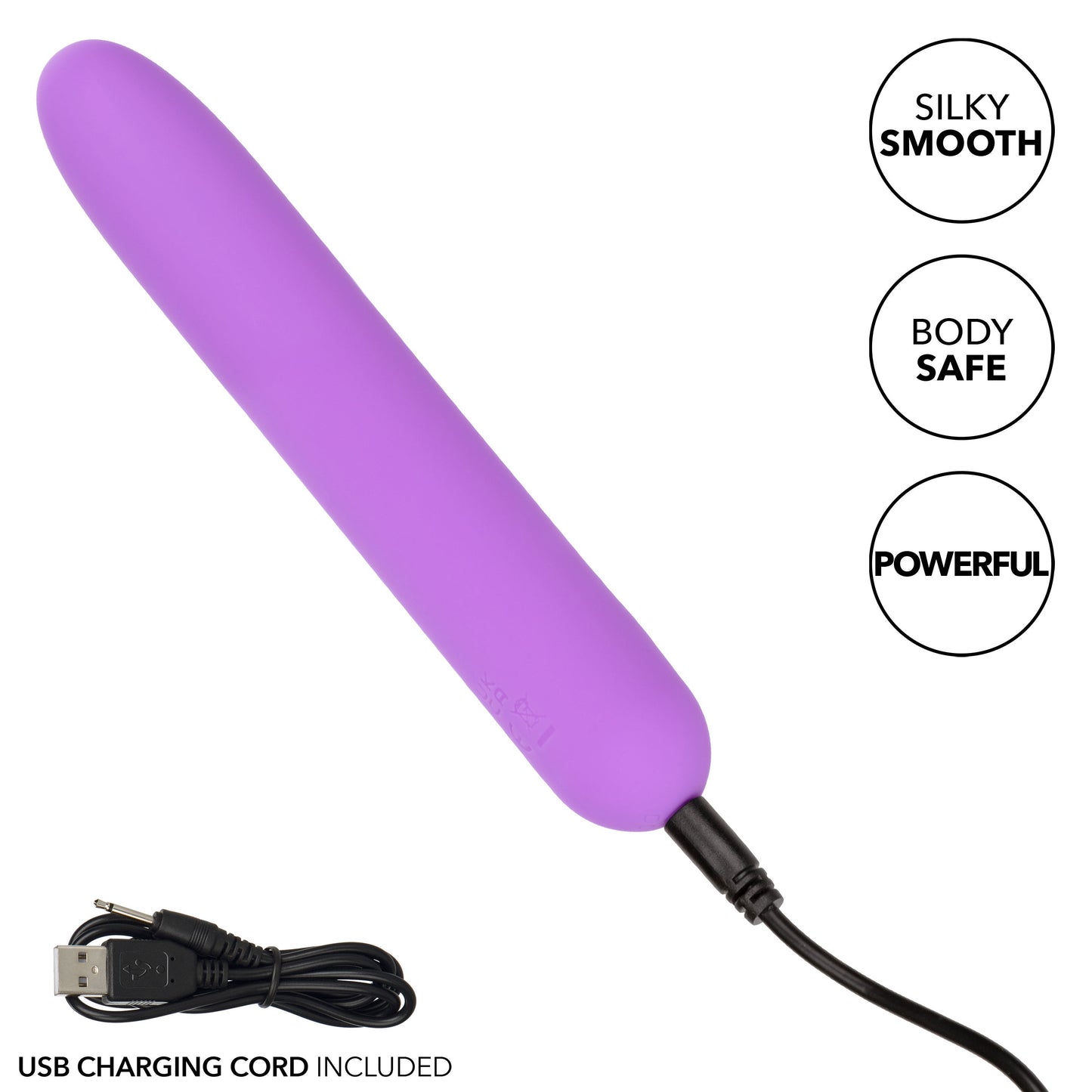 Bliss Liquid Silicone Mini Vibe Purple 10-Speed 4-Inch Vibrator