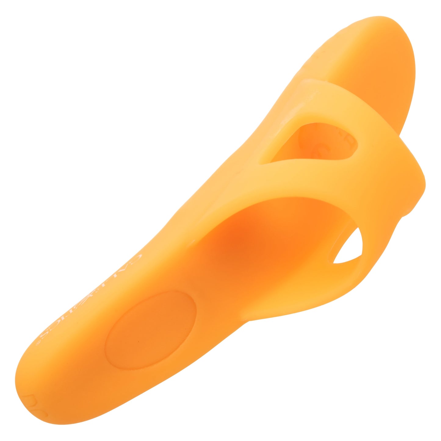 Neon Vibes The Pleasure Vibe (Orange) – Rechargeable Ergonomic Finger Vibrator with 10 Functions