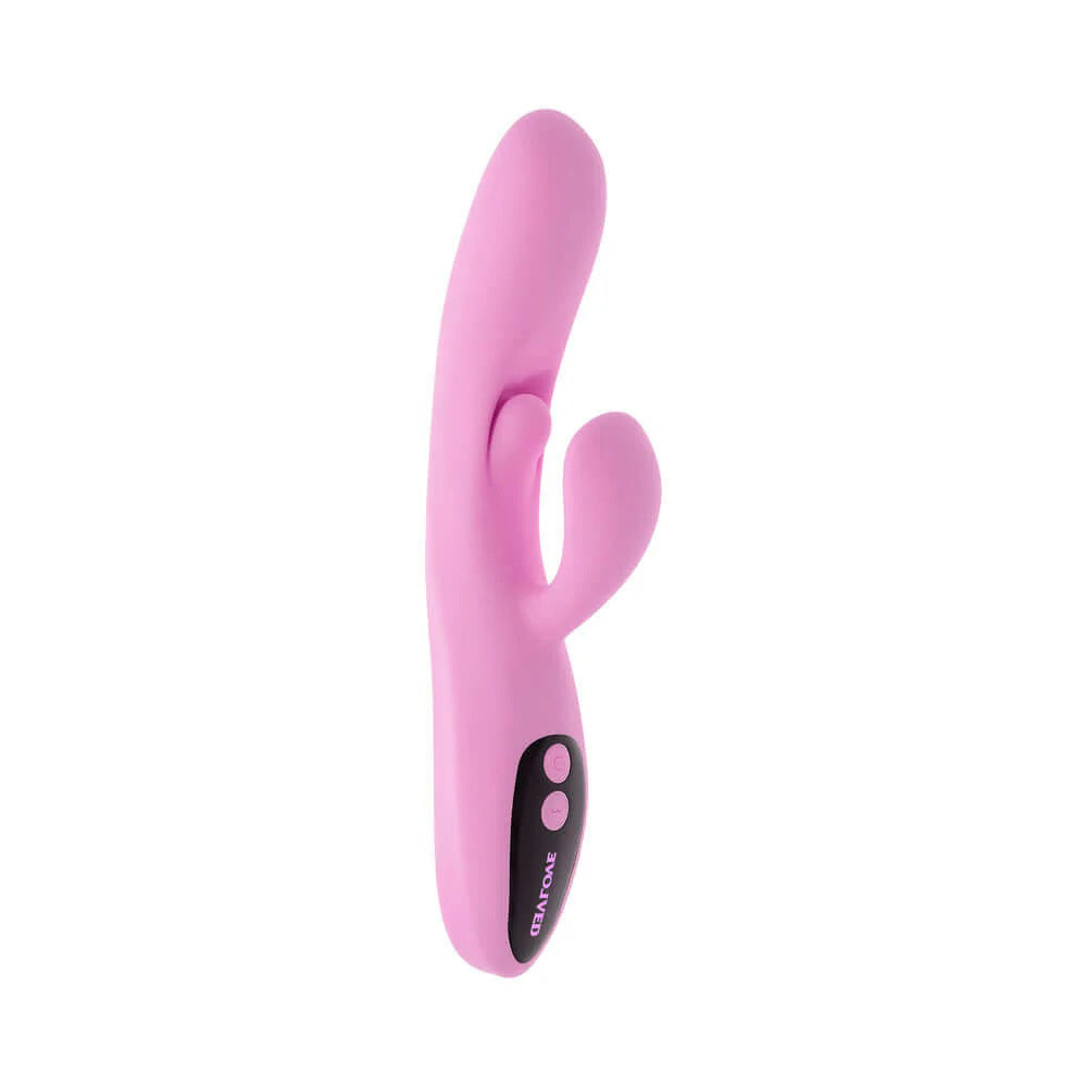 Evolved Push The Button – USB Rechargeable 23.5 cm Rabbit Vibrator