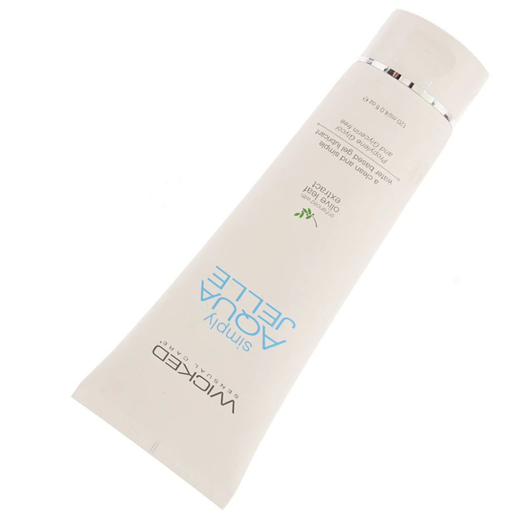 Simply Aqua Jelle Lube 4oz / 120ml Lubes and Lotions > Water Based Sex Lubes