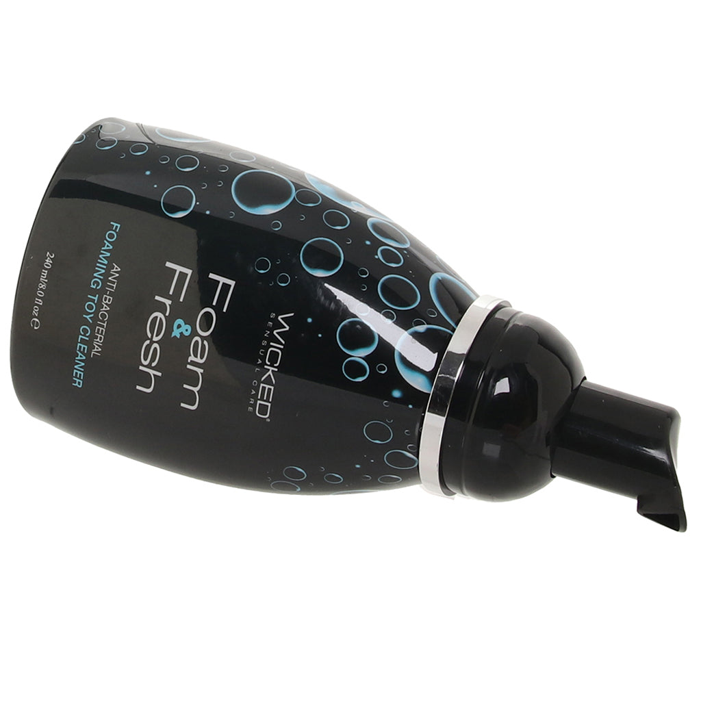 Foam 'n Fresh Anti-Bacterial Toy Cleaner in 8oz/240ml Lubes and Lotions > Sex Toy Cleaner